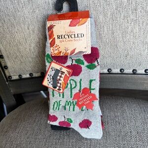 Recycled Ladies Crew Socks
